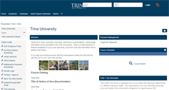 Desktop Screenshot of myportal.trine.edu